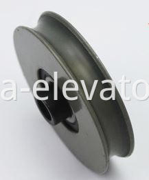 Hitachi Elevator Door Hanger Roller Curved Groove 20mm Length Shaft 65*13*6202